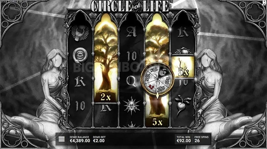 Player celebrating a big win at an online casino